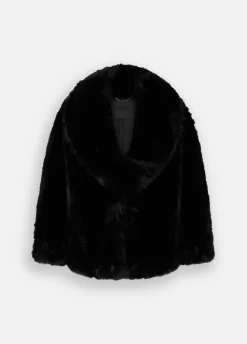 Liu Jo Manteau en imitation fourrure|Femme Manteaux