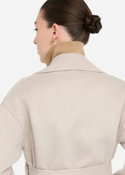 Liu Jo Manteau en laine avec ceinture|Femme Manteaux
