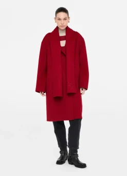 Liu Jo Manteau en laine avec écharpe|Femme Manteaux