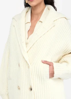 Liu Jo Manteau en maille de laine|Femme Manteaux|Mailles