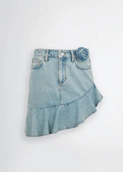 Liu Jo Minijupe en toile denim|Femme Jupes