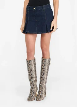 Liu Jo Minijupe en toile denim|Femme Jupes