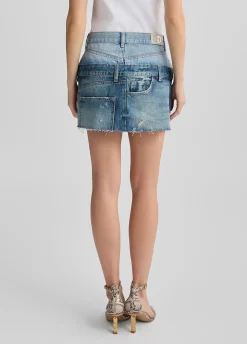Liu Jo Minijupe en toile denim|Femme Jupes