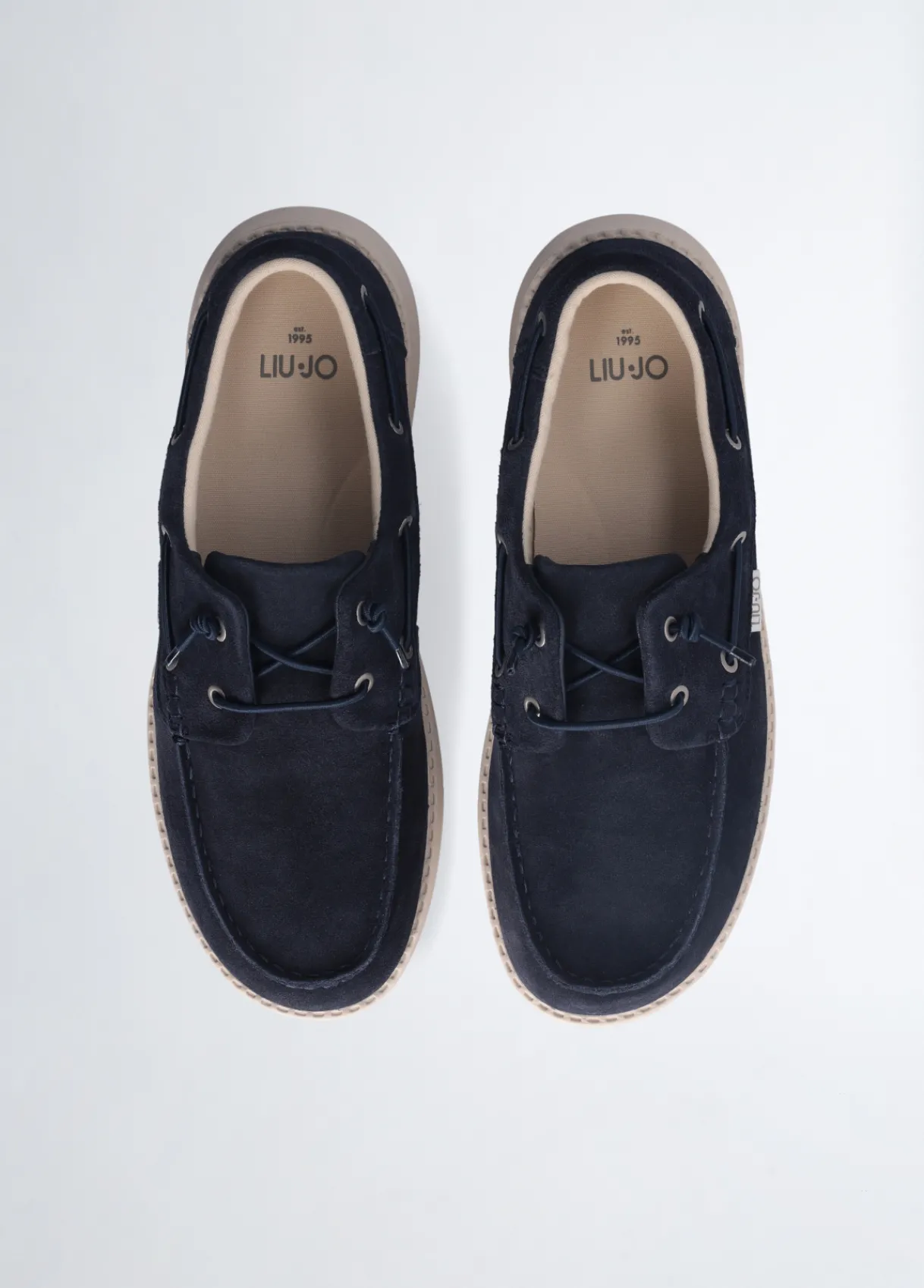 Liu Jo Mocassins casual en daim|Homme Chaussures À Lacets Et Mocassins