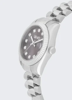 Liu Jo Montre en acier avec strass|Femme Montres