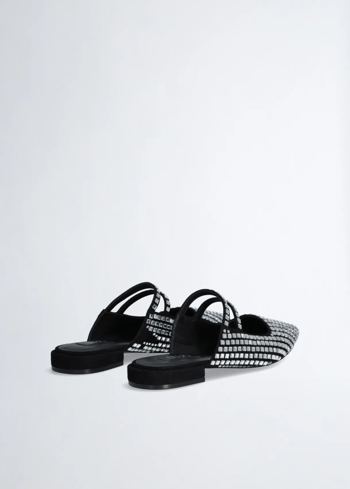 Liu Jo Mules avec strass|Femme Mocassins