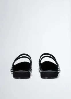 Liu Jo Mules avec strass|Femme Mocassins