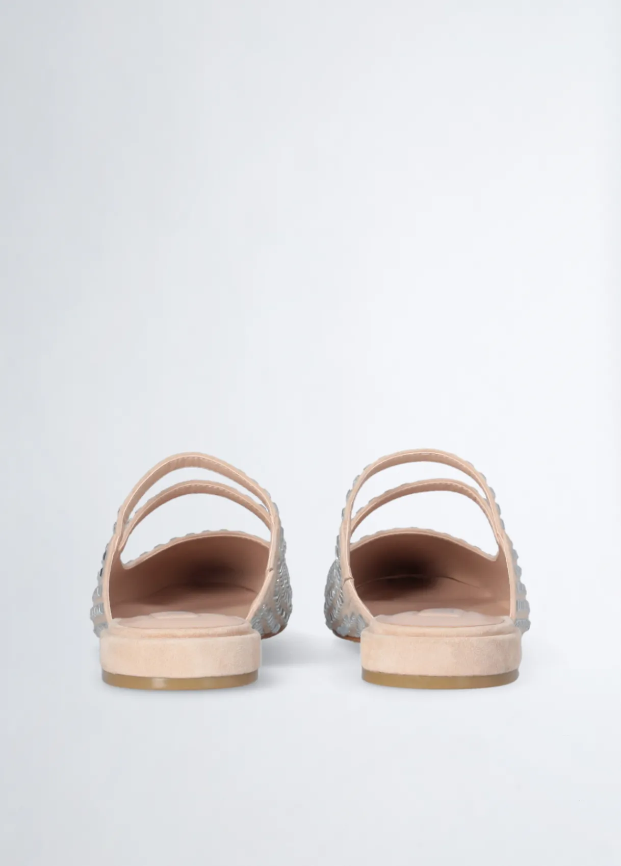 Liu Jo Mules avec strass|Femme Mocassins