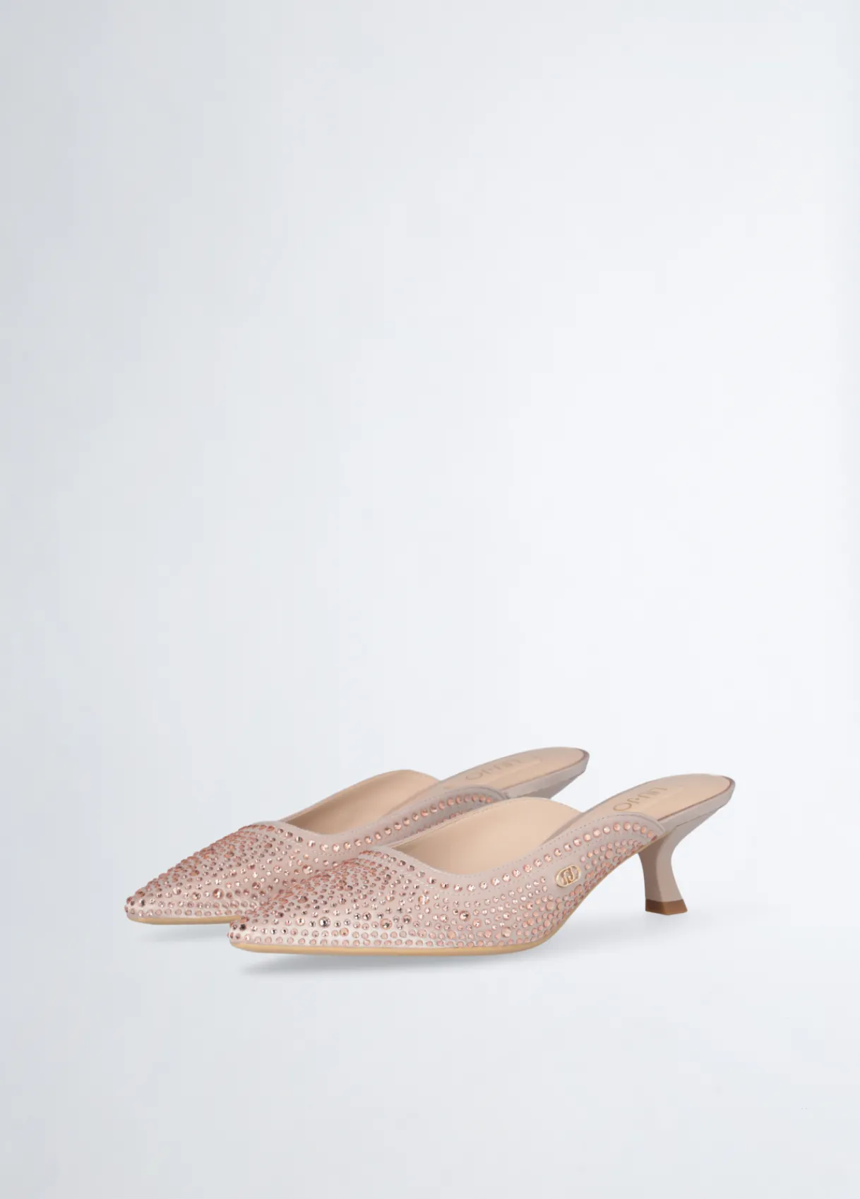 Liu Jo Mules avec strass|Femme Escarpins