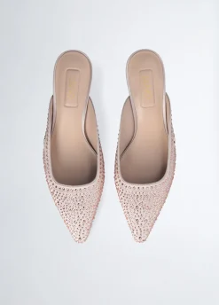 Liu Jo Mules avec strass|Femme Escarpins