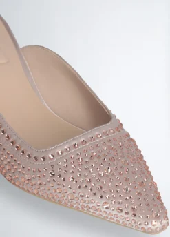 Liu Jo Mules avec strass|Femme Escarpins