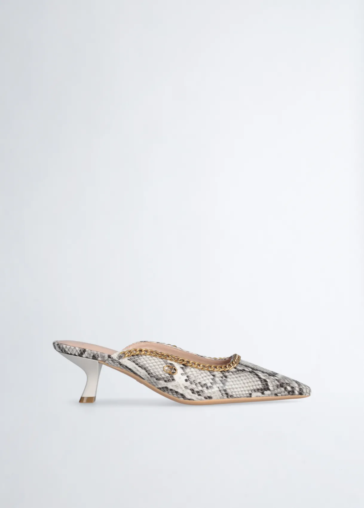 Liu Jo Mules imprimé python|Femme Escarpins
