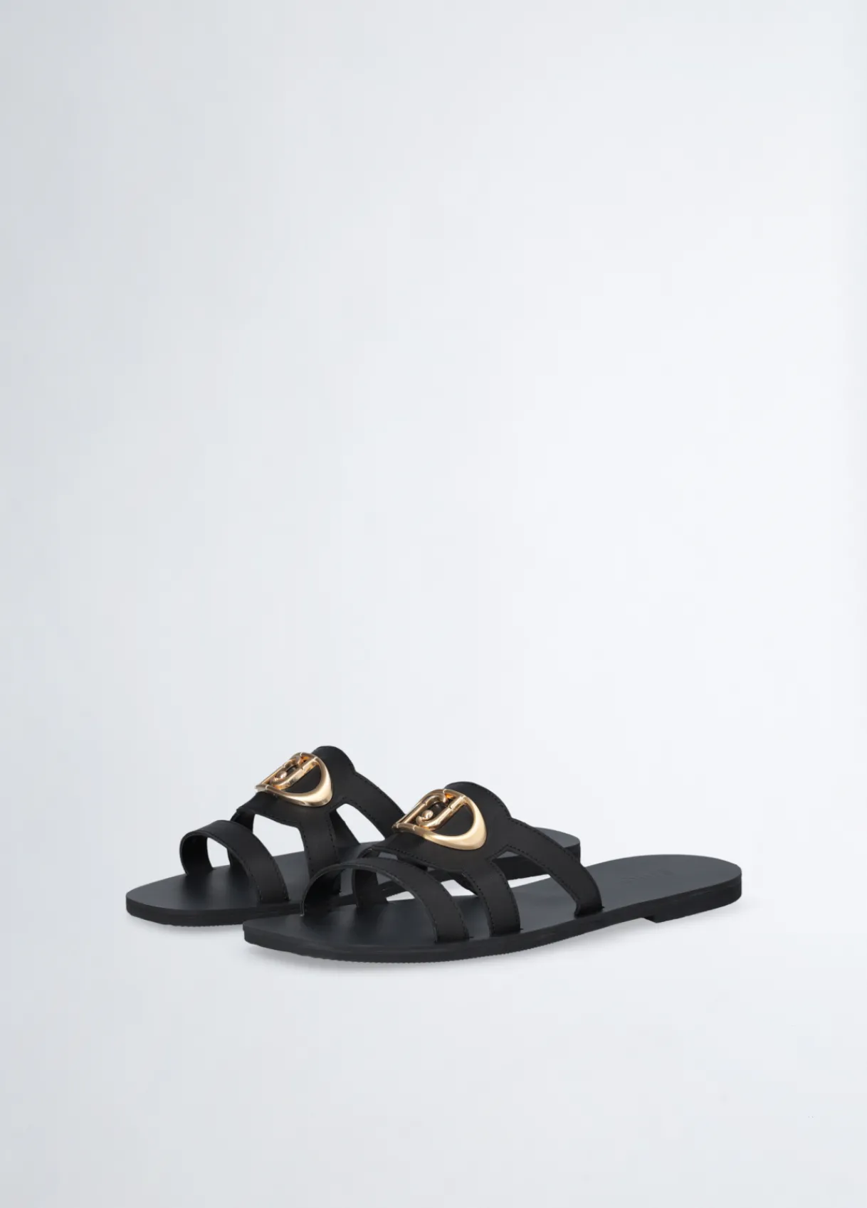 Liu Jo Mules plates avec logo|Femme Mocassins|Sandales
