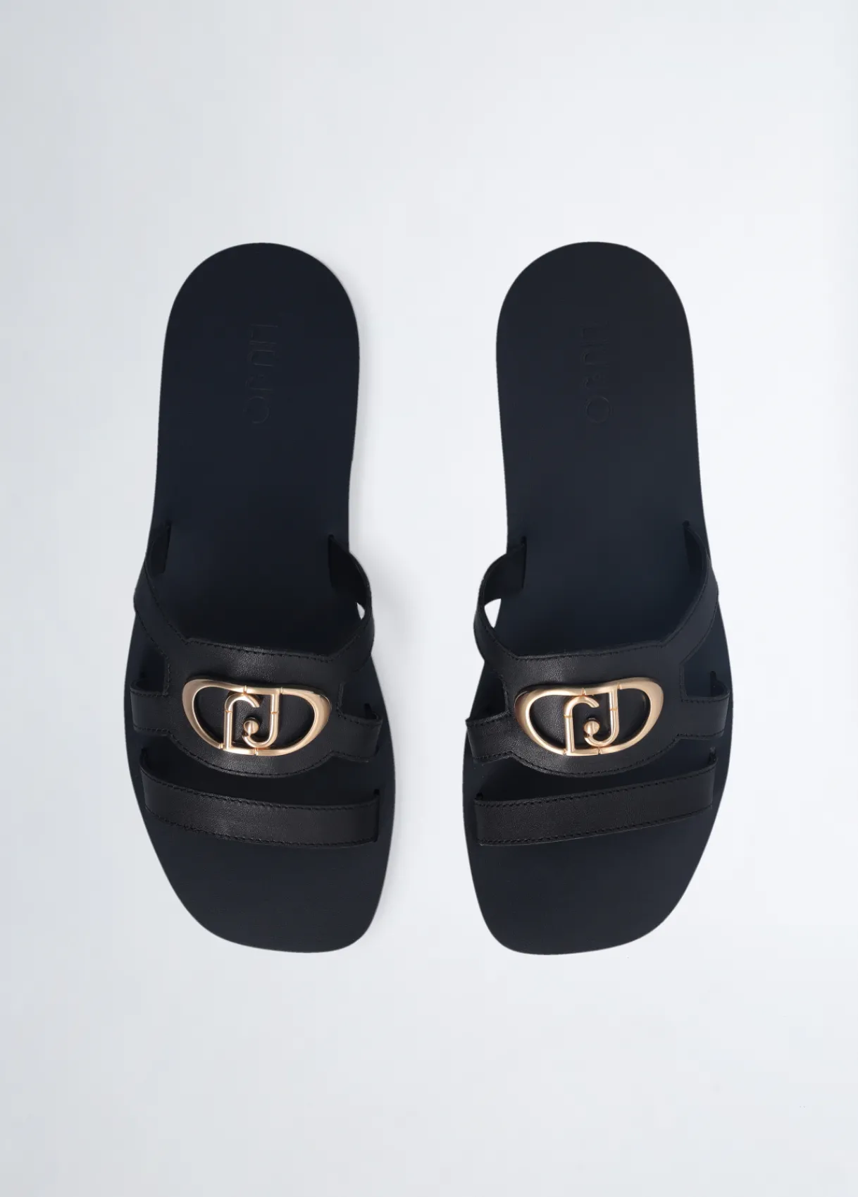 Liu Jo Mules plates avec logo|Femme Mocassins|Sandales