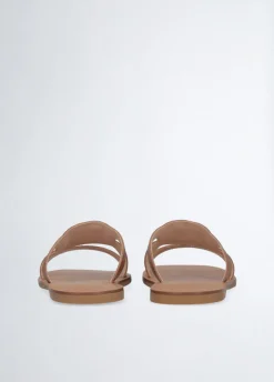 Liu Jo Mules plates avec logo|Femme Mocassins|Sandales