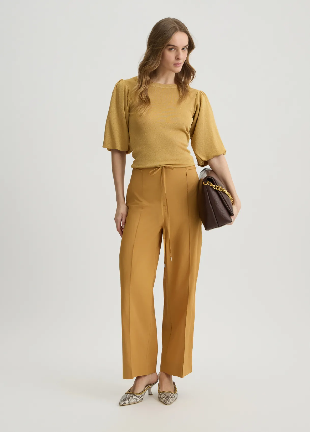 Liu Jo Pantalon à ceinture|Femme Pantalons