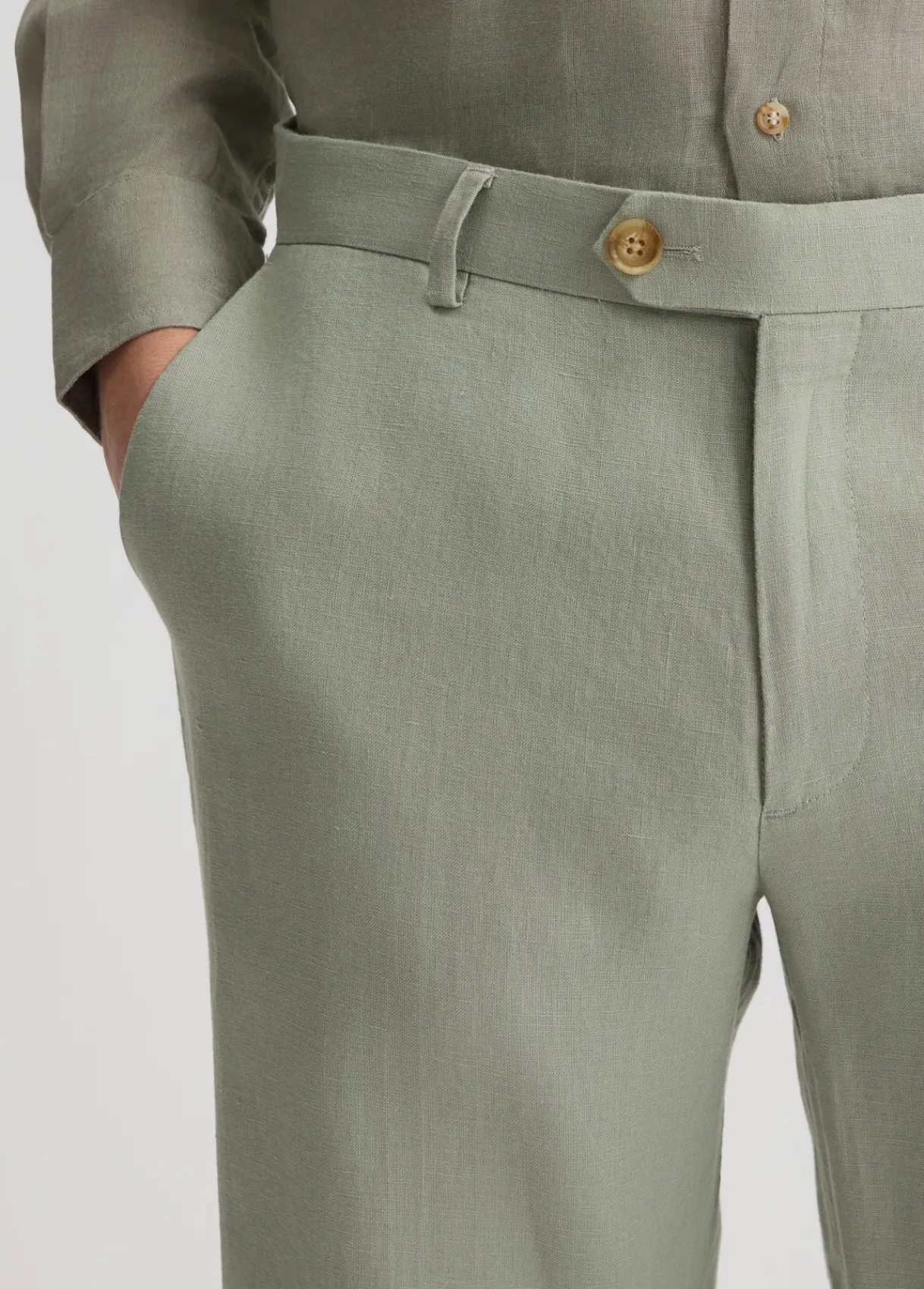 Liu Jo Pantalon 100% lin|Homme Pantalons