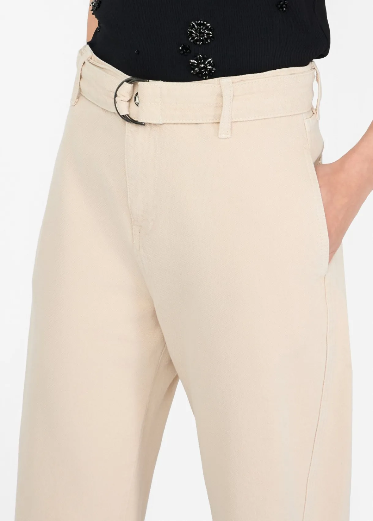 Liu Jo Pantalon à taille haute|Femme Pantalons