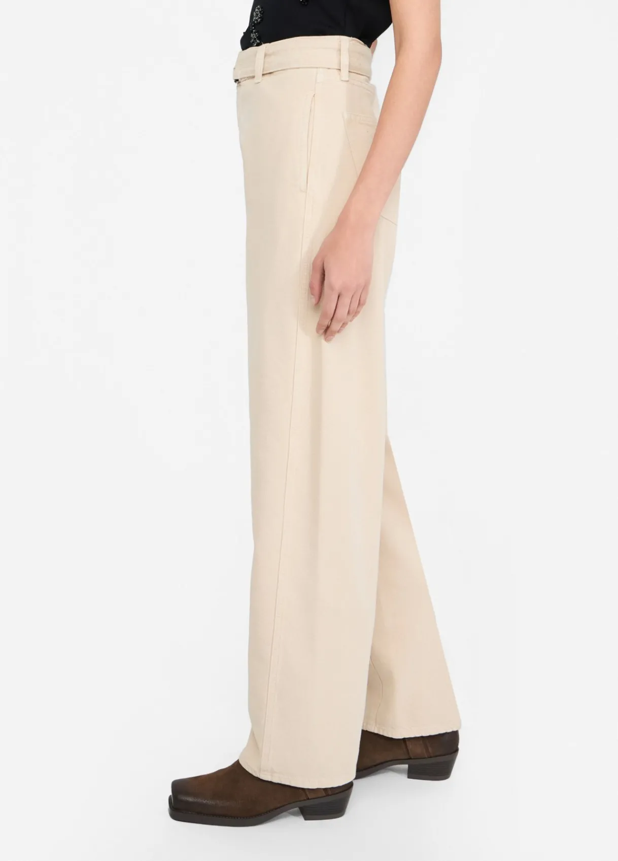 Liu Jo Pantalon à taille haute|Femme Pantalons