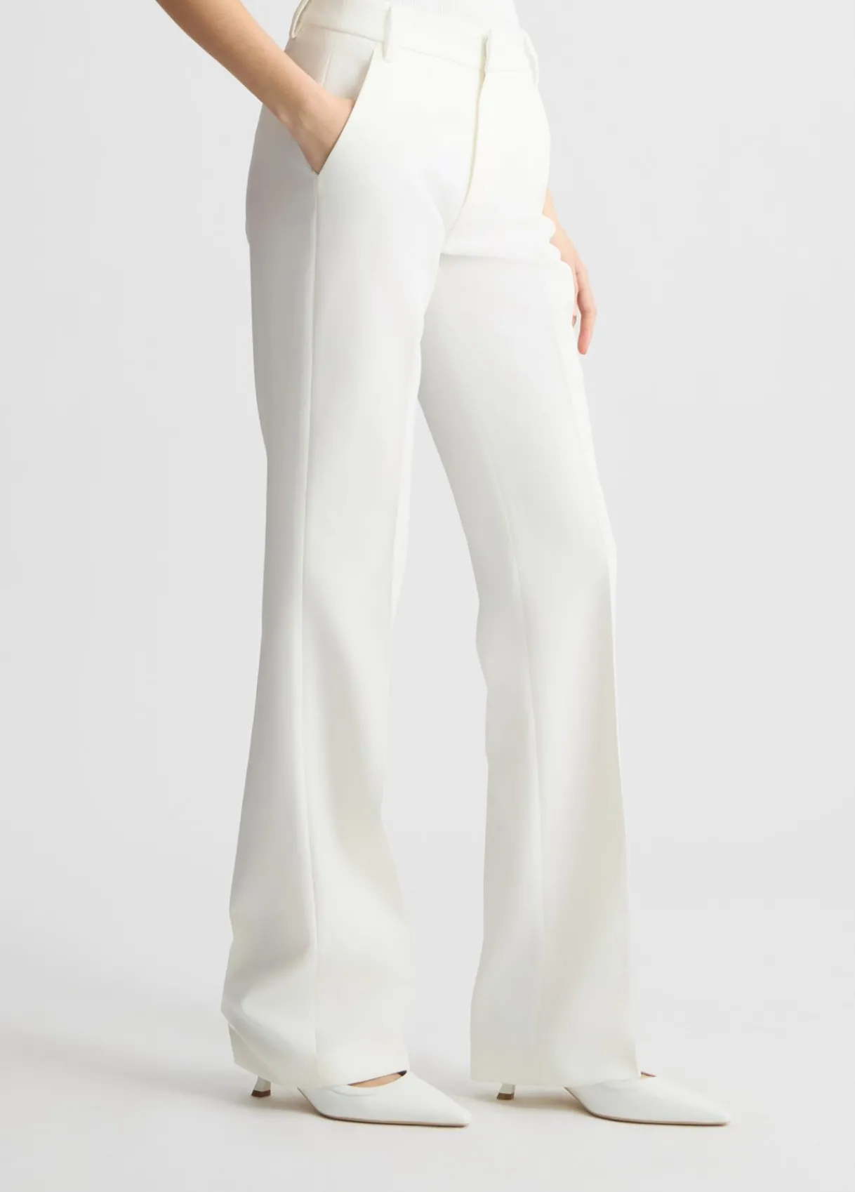 Liu Jo Pantalon à taille haute|Femme Pantalons|Tailleurs