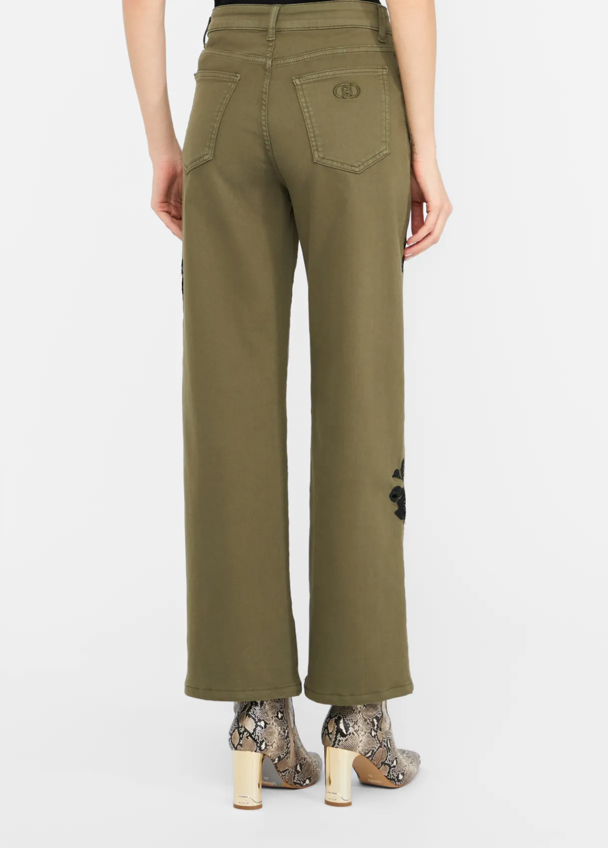Liu Jo Pantalon avec broderies|Femme Pantalons