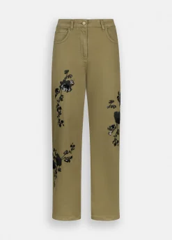 Liu Jo Pantalon avec broderies|Femme Pantalons