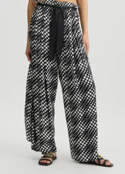 Liu Jo Pantalon avec imprimé à pois|Femme Mode Plage|Pantalons