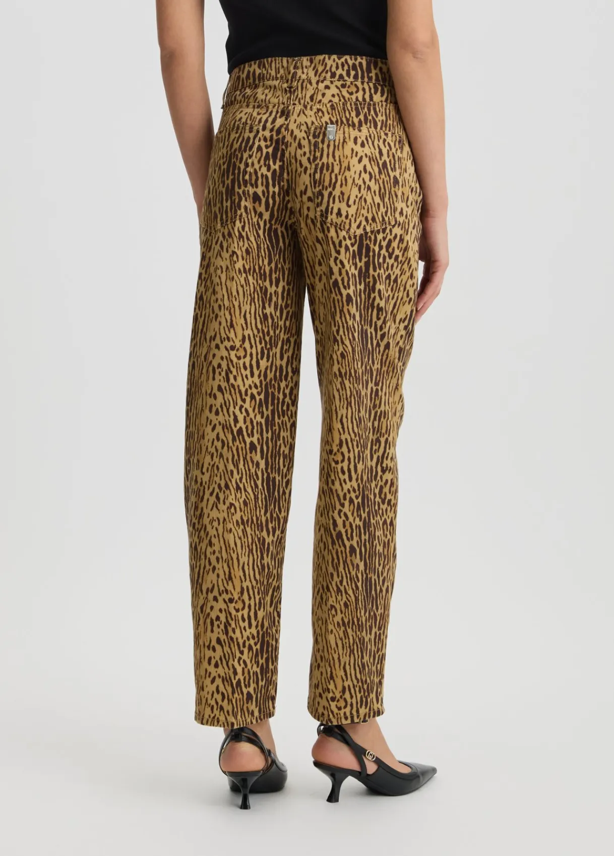 Liu Jo Pantalon avec imprimé animalier|Femme Pantalons