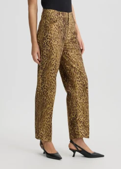 Liu Jo Pantalon avec imprimé animalier|Femme Pantalons