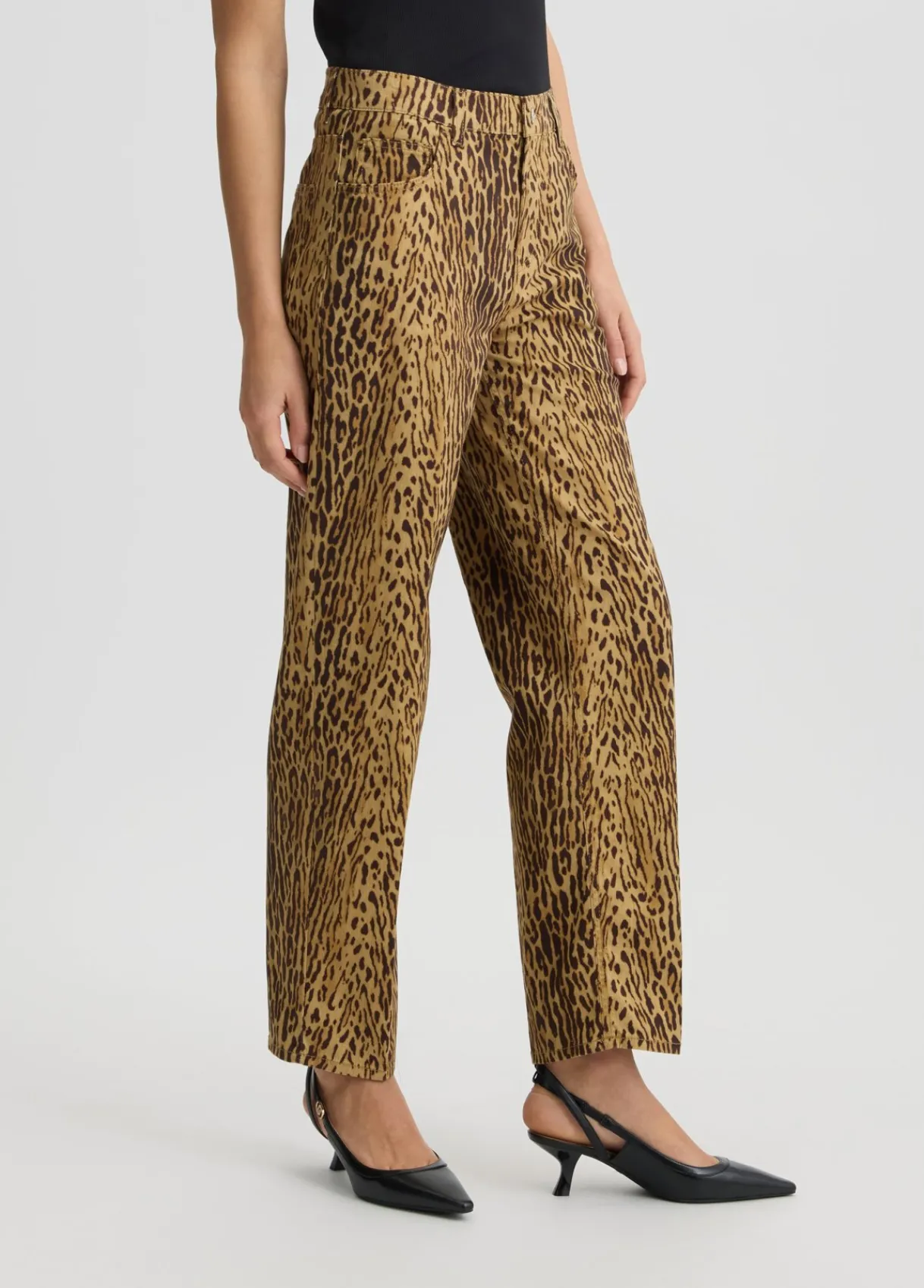 Liu Jo Pantalon avec imprimé animalier|Femme Pantalons