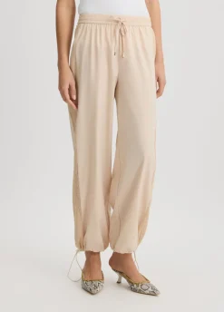 Liu Jo Pantalon avec insert en résille|Femme Vêtements De Sport|Pantalons