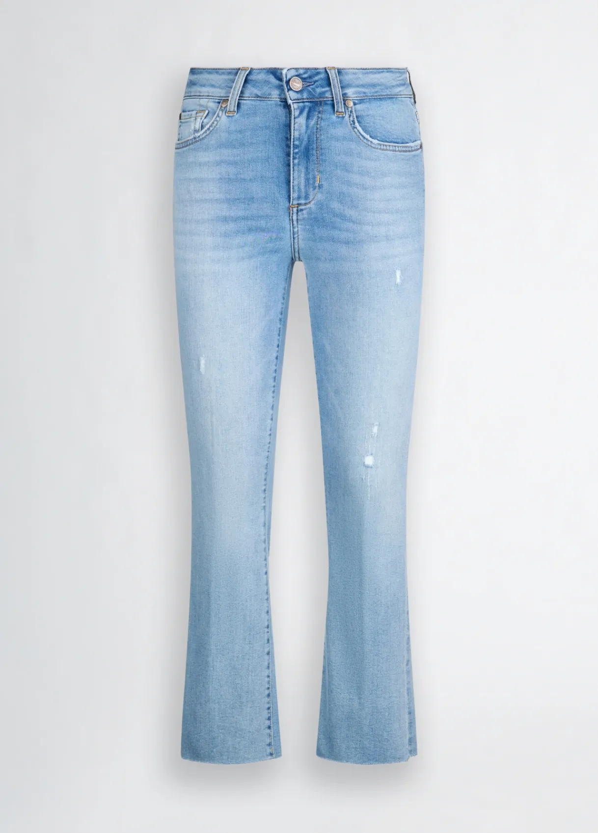 Liu Jo Pantalon bootcut taille haute|Femme Jeans Droit