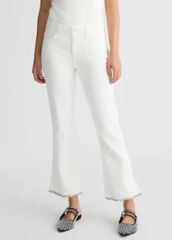 Liu Jo Pantalon bootcut up avec strass|Femme Pantalons