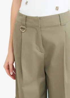 Liu Jo Pantalon cargo en coton|Femme Pantalons