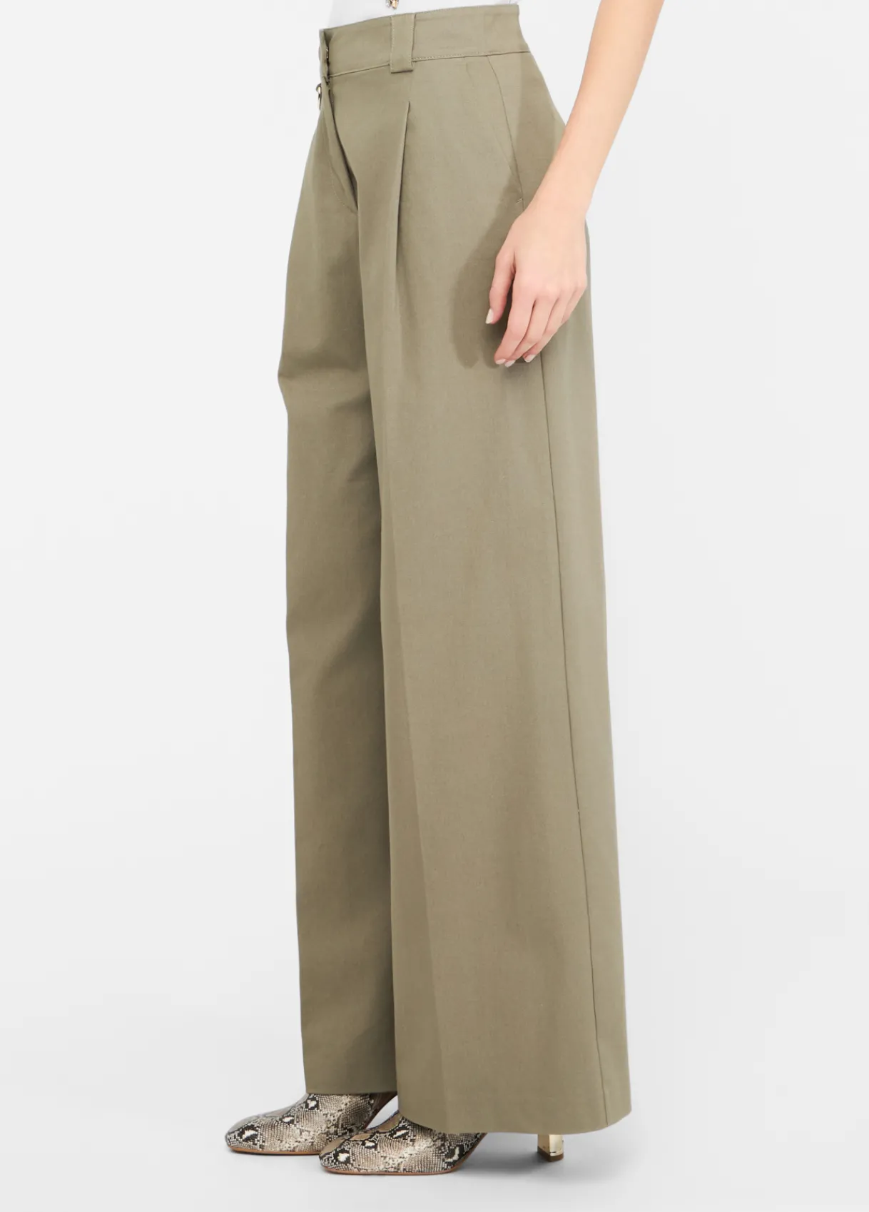 Liu Jo Pantalon cargo en coton|Femme Pantalons