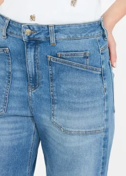 Liu Jo Pantalon carotte à taille haute|Femme Jeans Droit