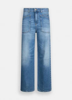 Liu Jo Pantalon carotte à taille haute|Femme Jeans Droit