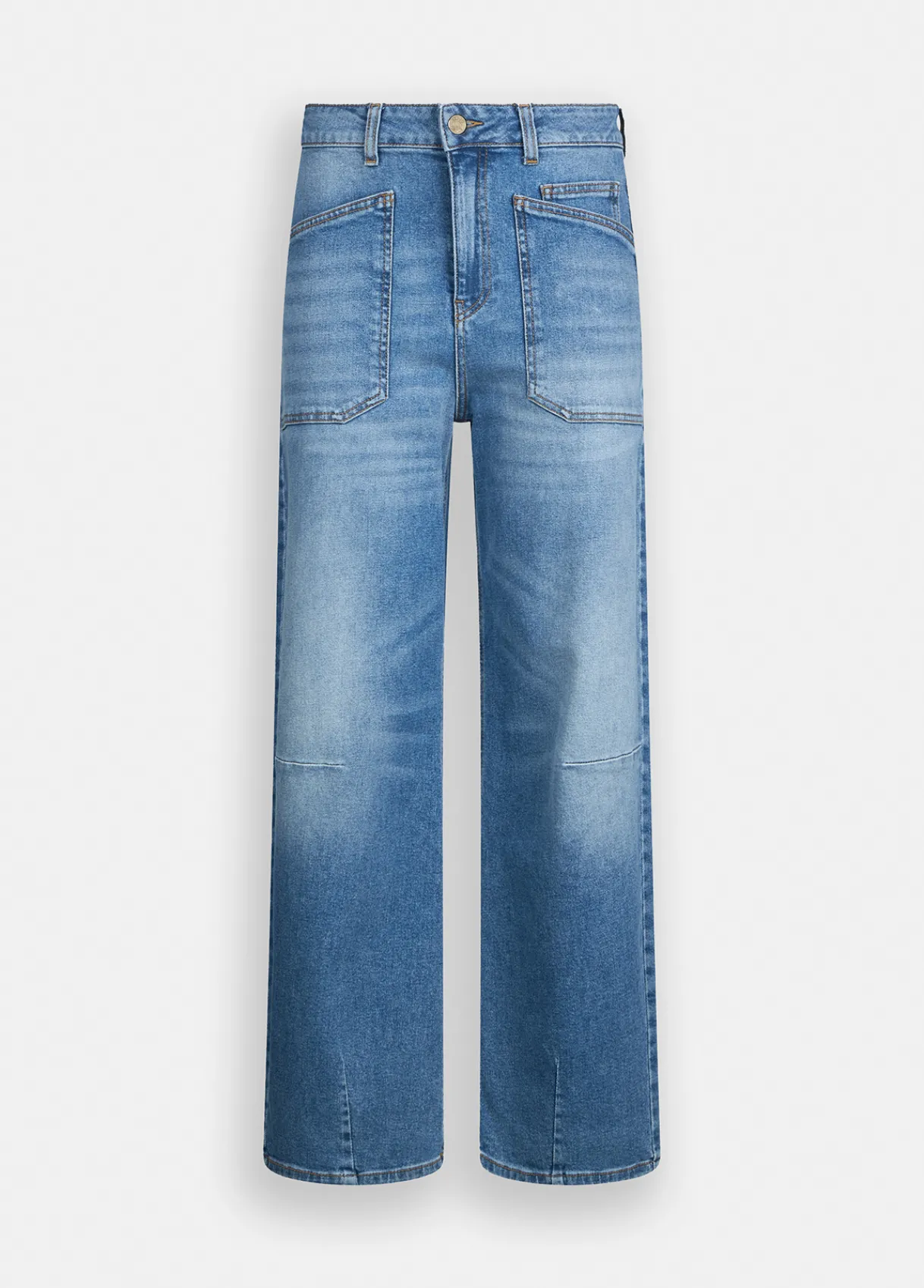 Liu Jo Pantalon carotte à taille haute|Femme Jeans Droit