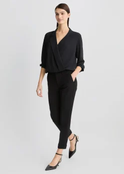 Liu Jo Pantalon chino avec revers|Femme Pantalons|Tailleurs
