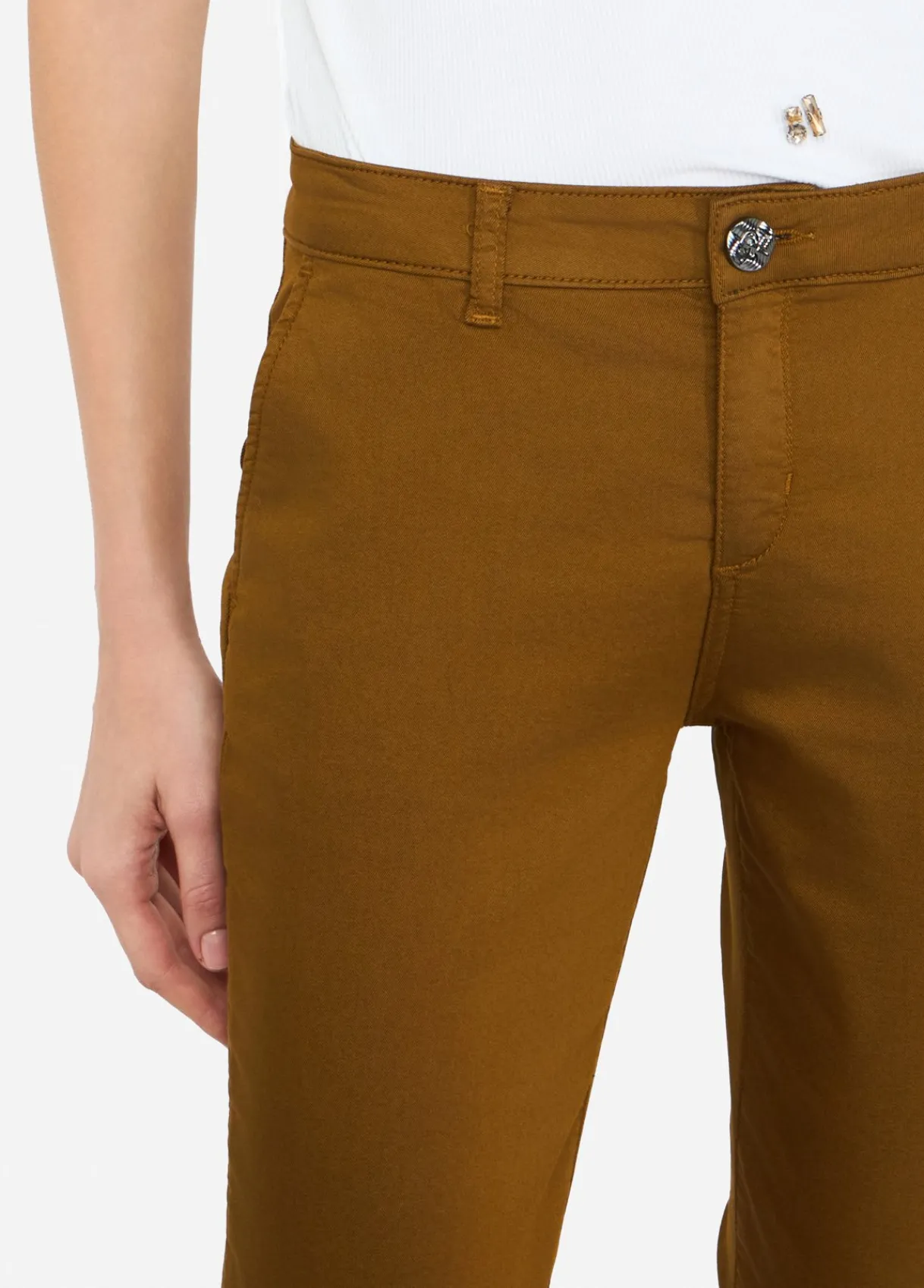 Liu Jo Pantalon chino coupe slim|Femme Pantalons