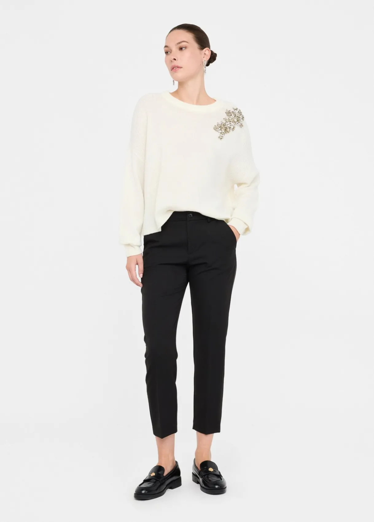 Liu Jo Pantalon chino coupe slim|Femme Pantalons