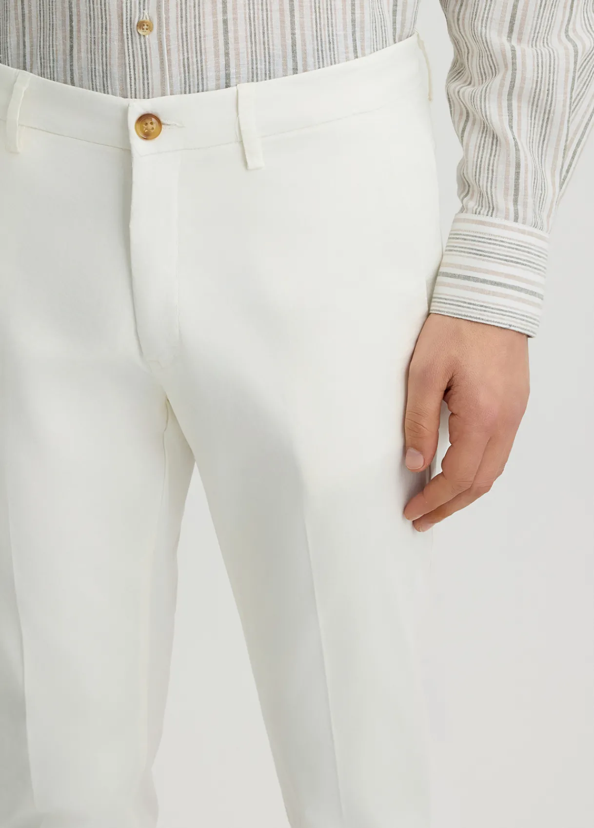 Liu Jo Pantalon chino coupe slim|Homme Pantalons