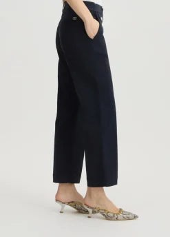 Liu Jo Pantalon chino cropped|Femme Pantalons|Tailleurs
