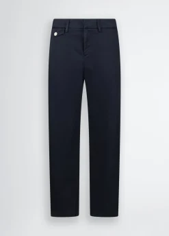 Liu Jo Pantalon chino cropped|Femme Pantalons|Tailleurs