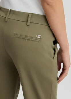 Liu Jo Pantalon chino cropped|Femme Pantalons
