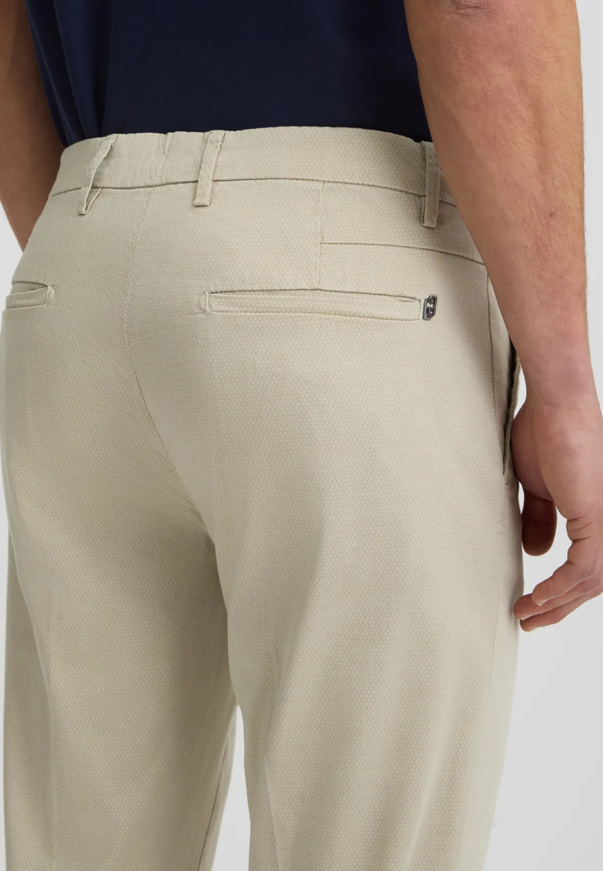 Liu Jo Pantalon chino en jacquard|Homme Pantalons