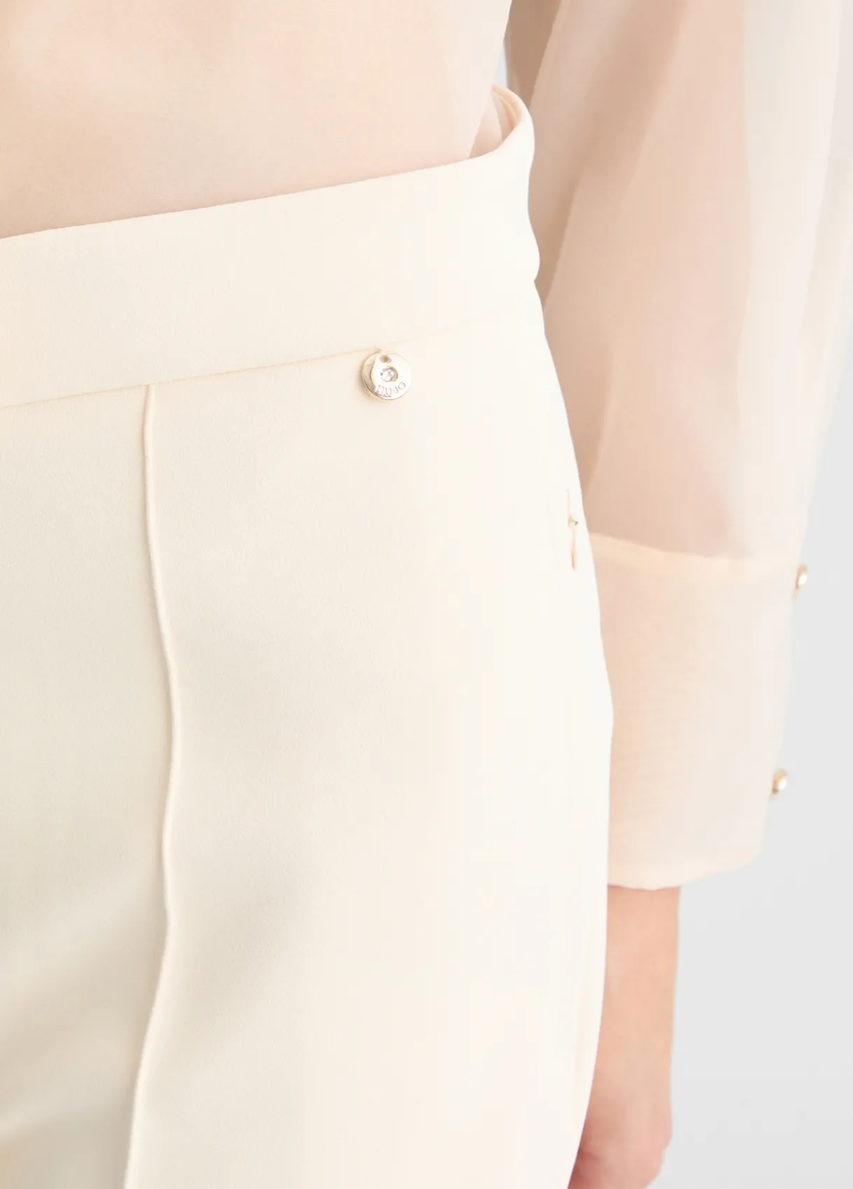 Liu Jo Pantalon Cigarette|Femme Pantalons|Tailleurs