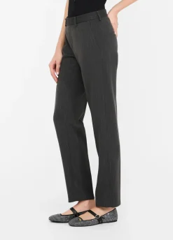 Liu Jo Pantalon cigarette rayé|Femme Pantalons