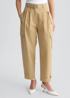 Liu Jo Pantalon cropped cargo|Femme Pantalons