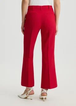 Liu Jo Pantalon cropped en piqué|Femme Pantalons
